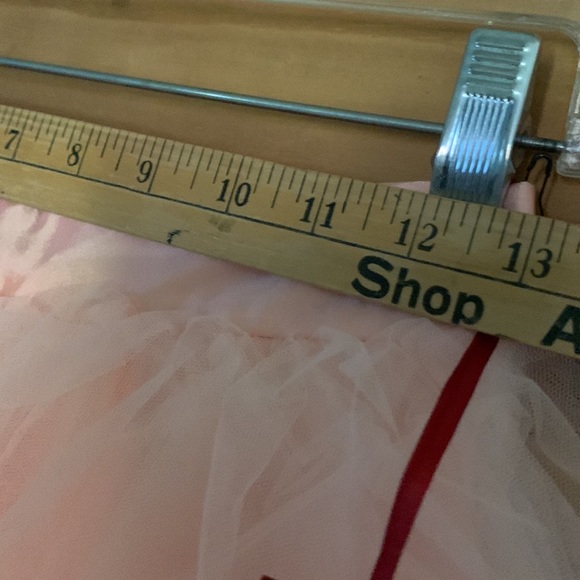 Peach Tulle Skirt - Picture 6 of 8